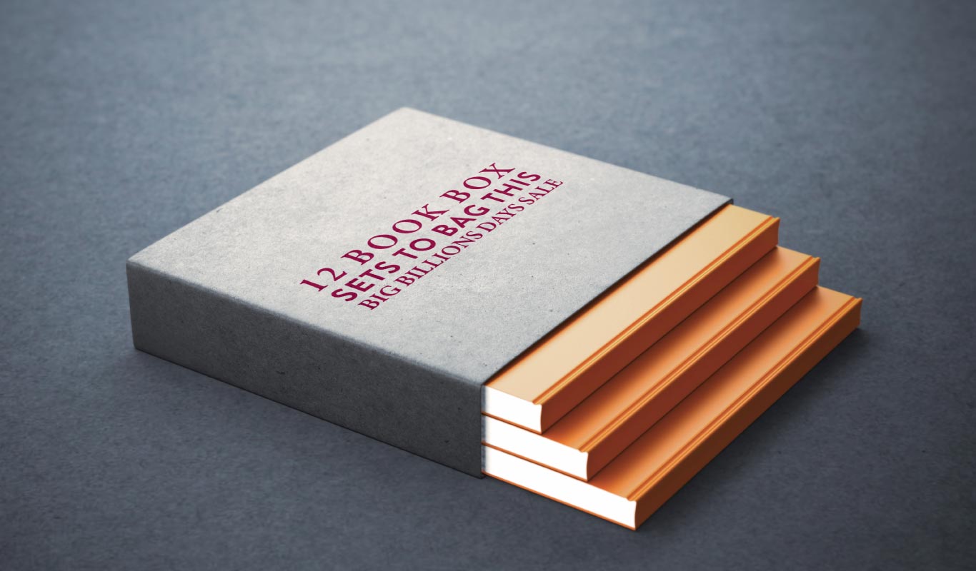 12 book box sets you can snag at 50% off during The Big Billion Days sale