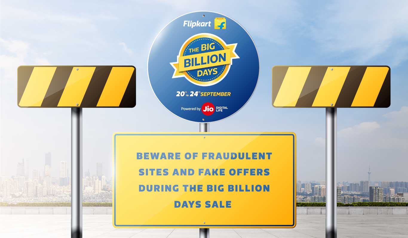 Shop safe! Beware of fraudulent sites and fake offers misusing Flipkart’s name