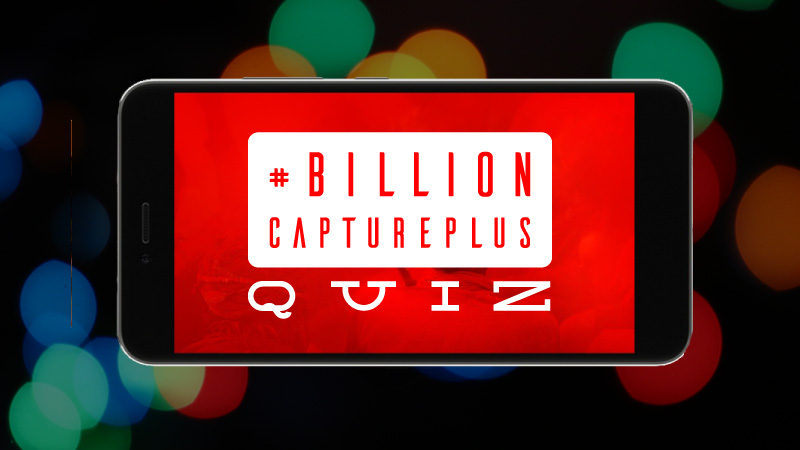 #BillionCapturePlusQuiz – Have you heard about India’s new phone Billion Capture+?