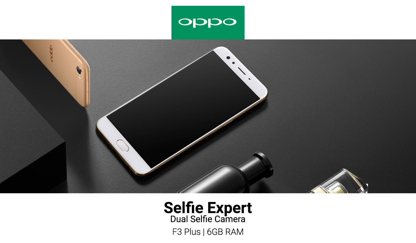The OPPO F3 Plus with 6GB RAM: An online exclusive #OnlyOnFlipkart