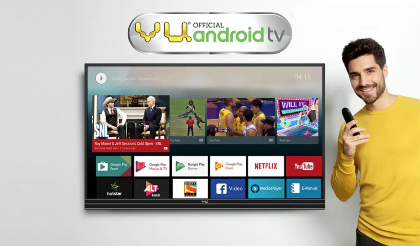 Ok Google, let’s watch some Vu TV – #OnlyOnFlipkart