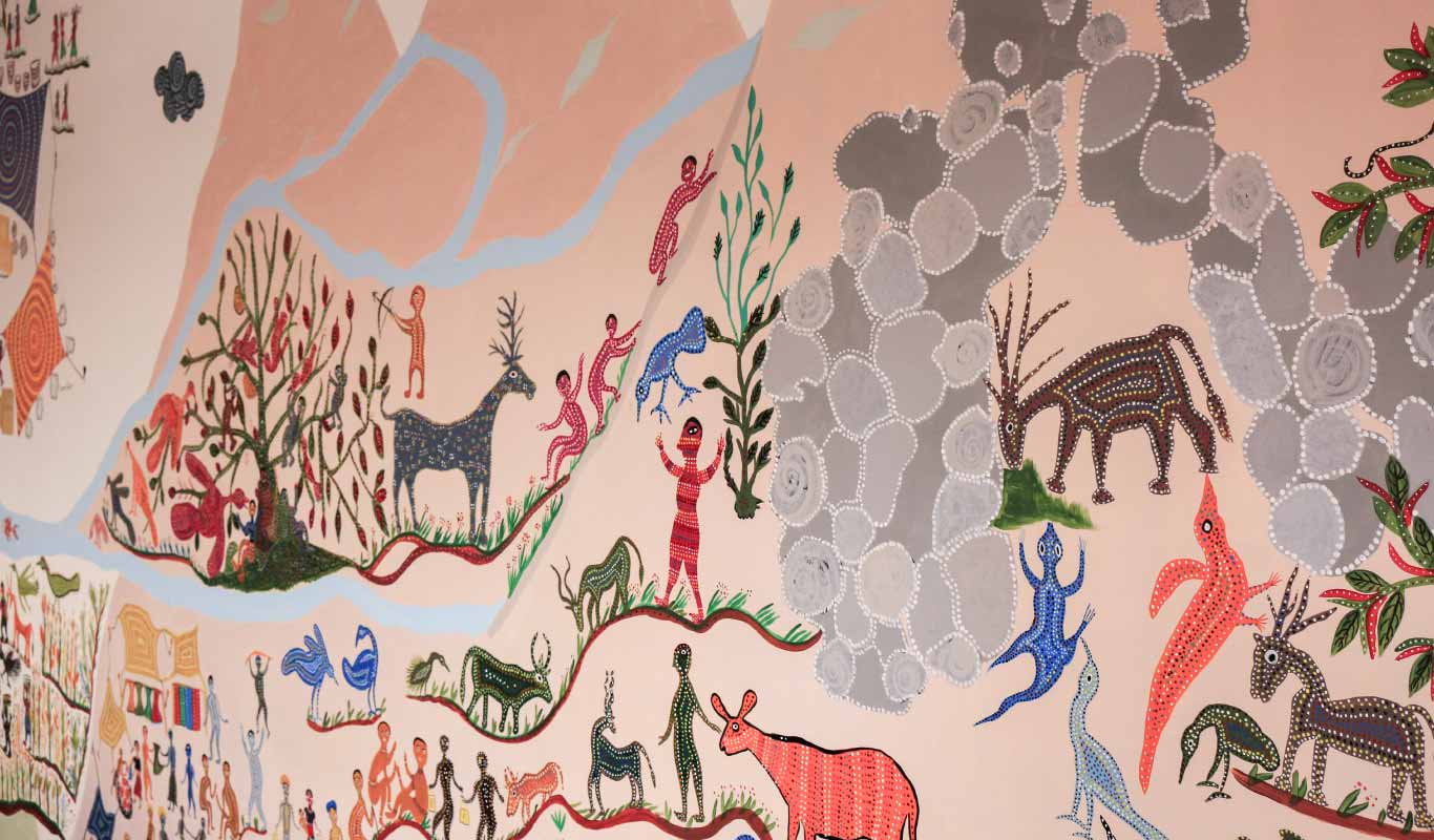 At Flipkart’s new office, a tribal art mural tells a proud Indian story